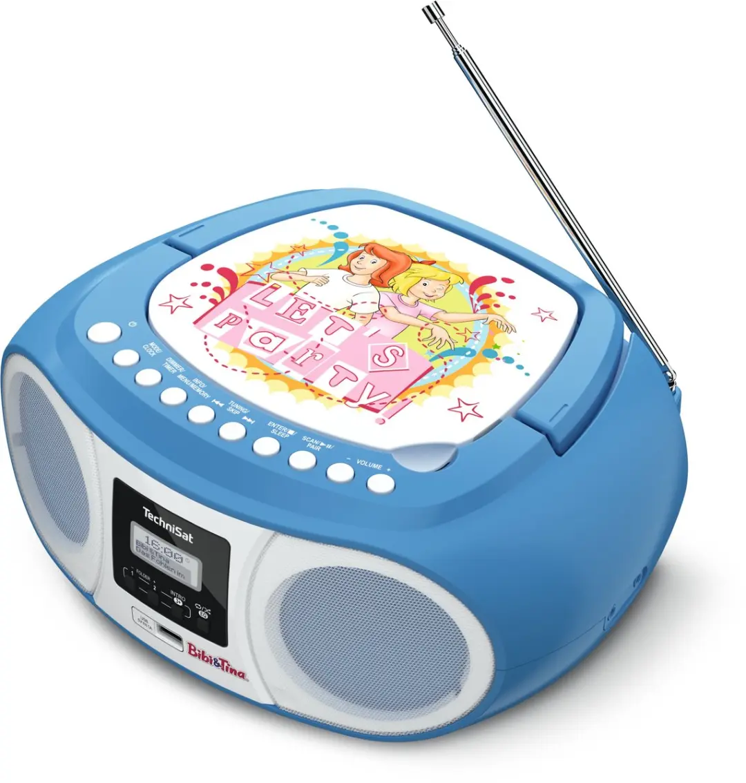 Technisat Digitradio 1990 Bibi & Tina - 3W Blauw - afbeelding 6 van 6
