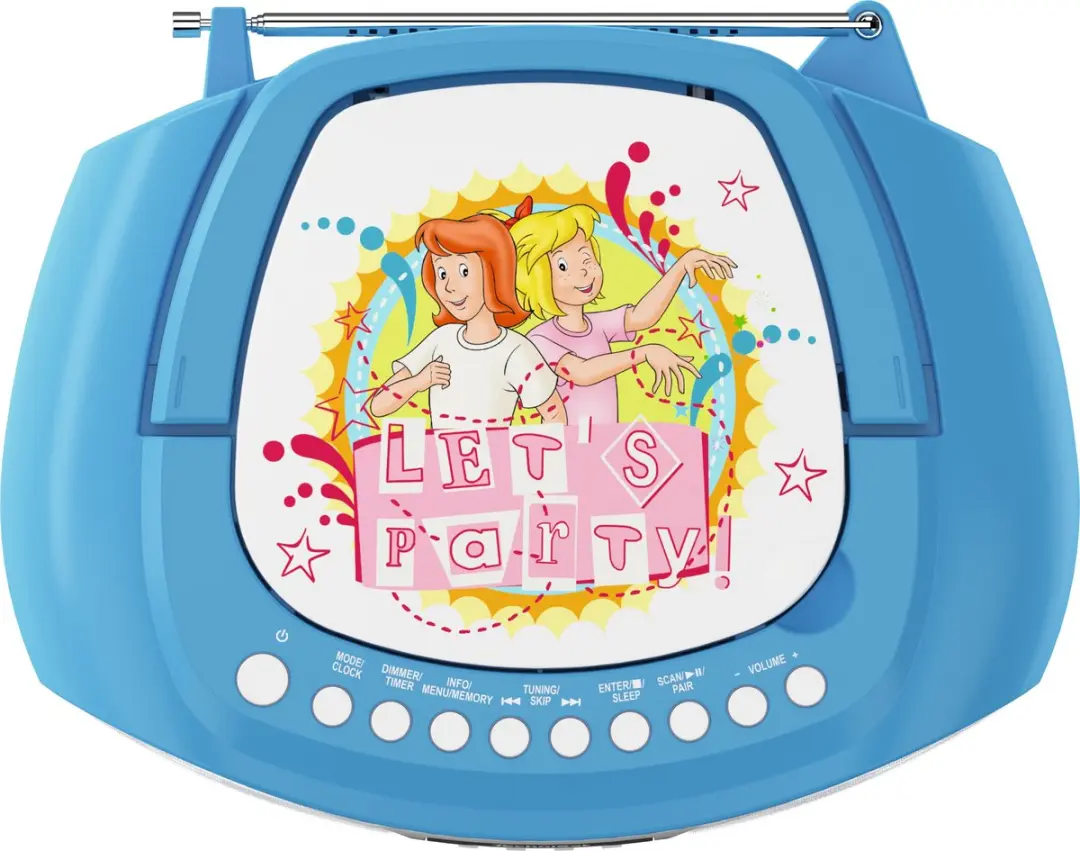 Technisat Digitradio 1990 Bibi & Tina - 3W Blauw - afbeelding 2 van 6