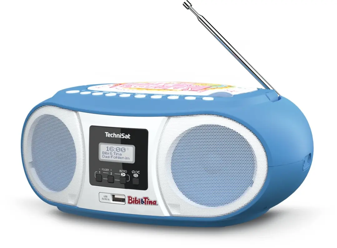 Technisat Digitradio 1990 Bibi & Tina - 3W Blauw - afbeelding 5 van 6