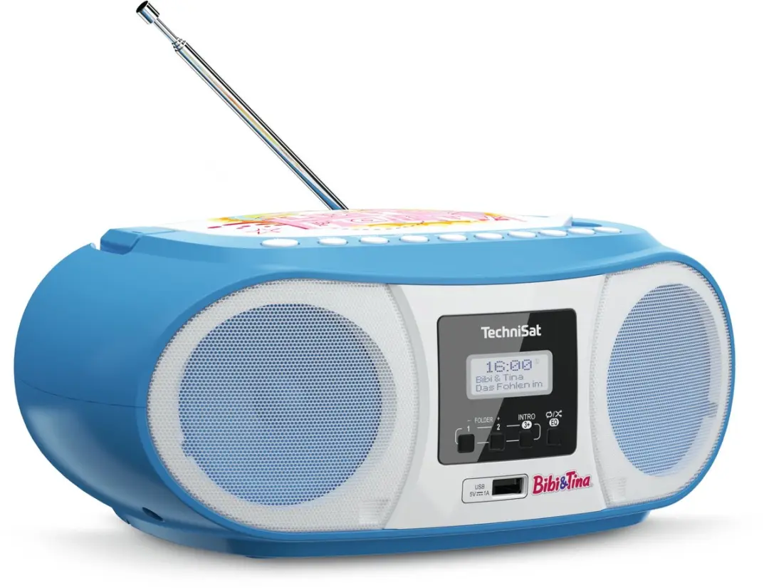 Technisat Digitradio 1990 Bibi & Tina - 3W Blauw - afbeelding 3 van 6