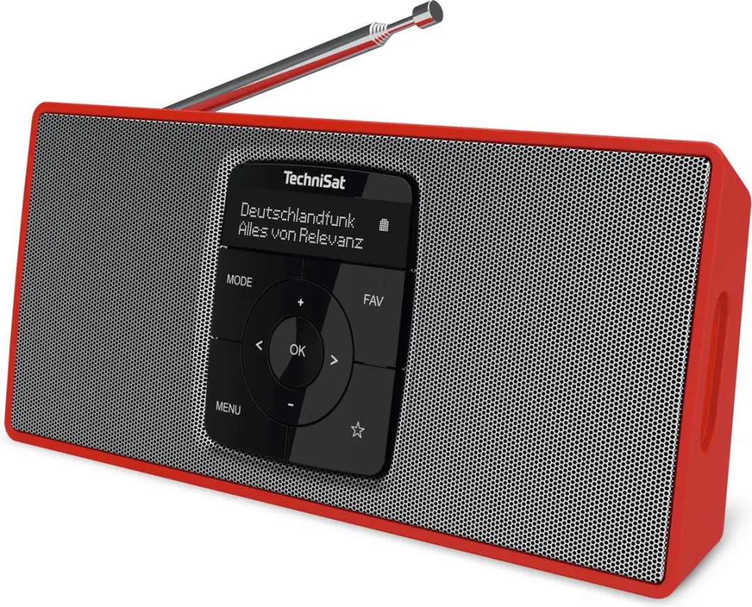 Technisat Digitradio 2S 0003/3911 - Rood - afbeelding 5 van 5