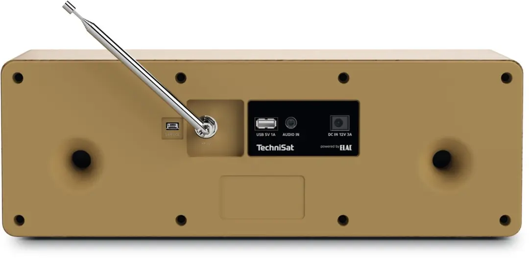 Technisat Digiradio 3 ASA - 20W - DAB+/FM - Blackberry/Eiken - afbeelding 6 van 6