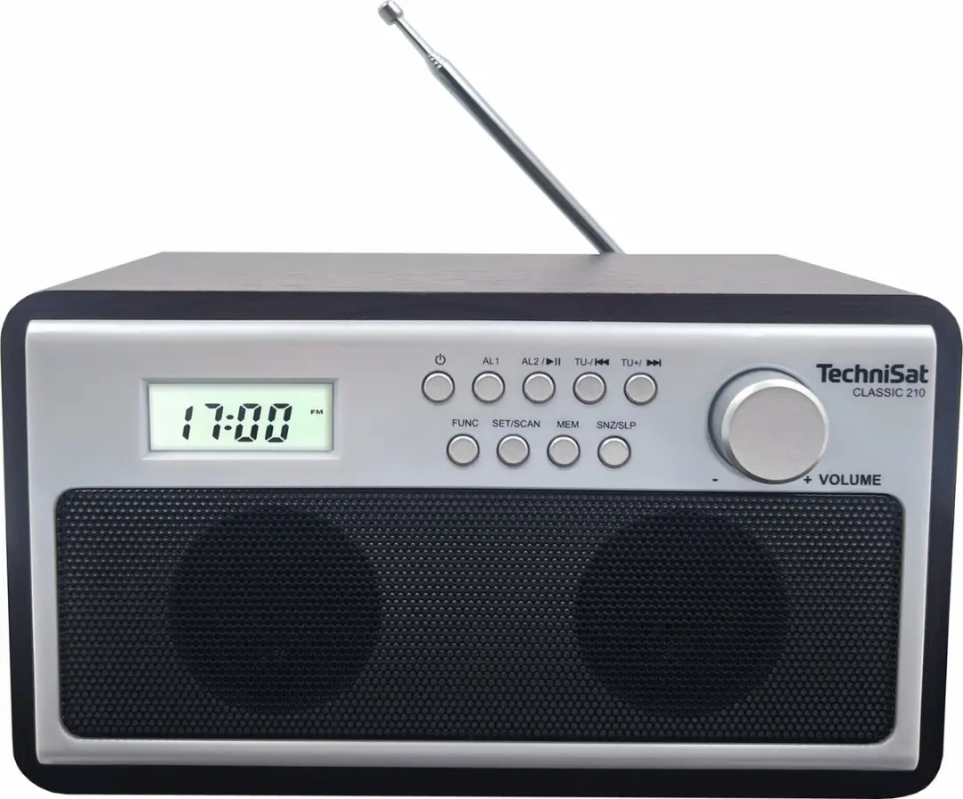 Technisat Classic 210 FM-radio - Bluetooth - 5W - Hout - afbeelding 3 van 4