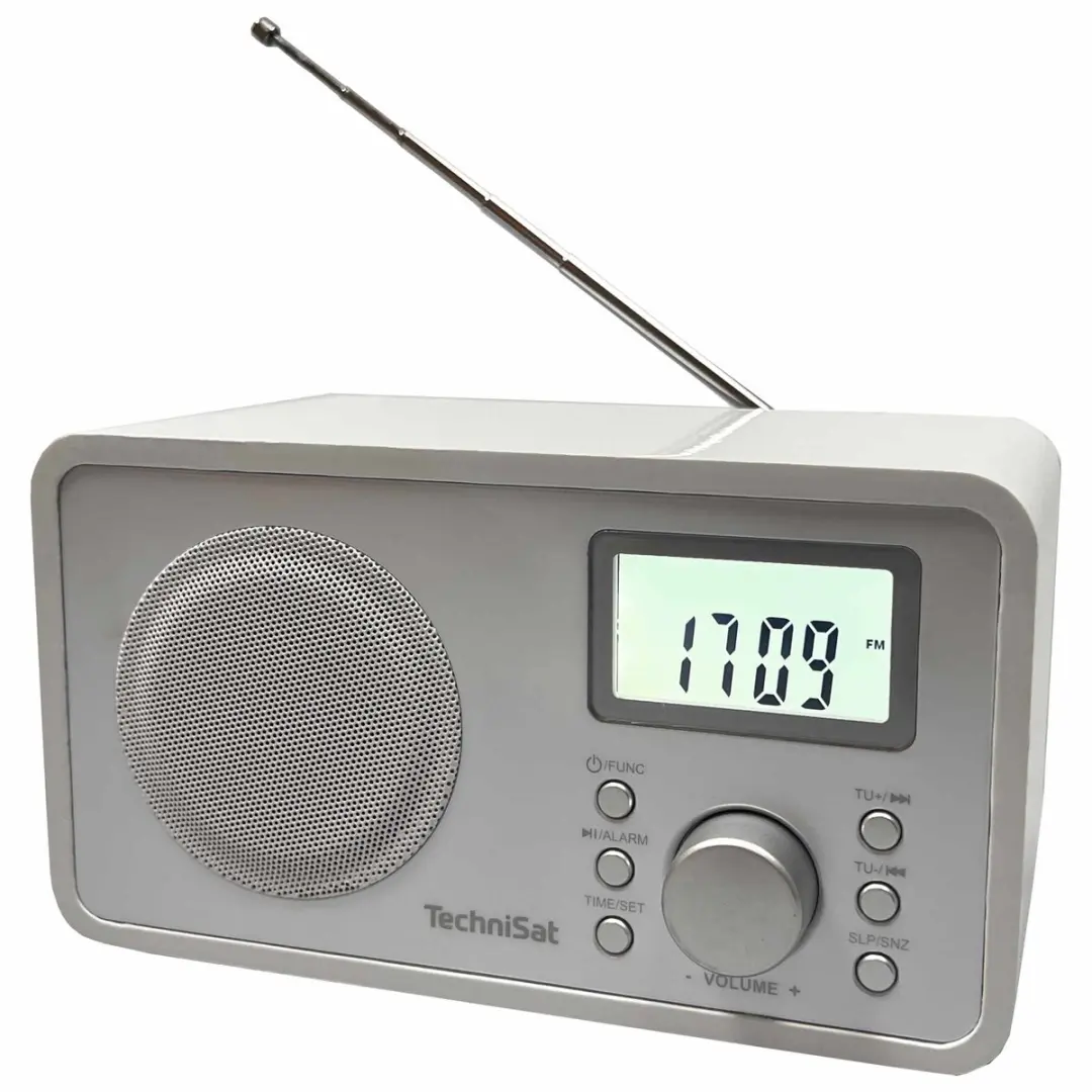 Technisat Classic 200 FM-radio - 2.5W - Wit - afbeelding 3 van 4