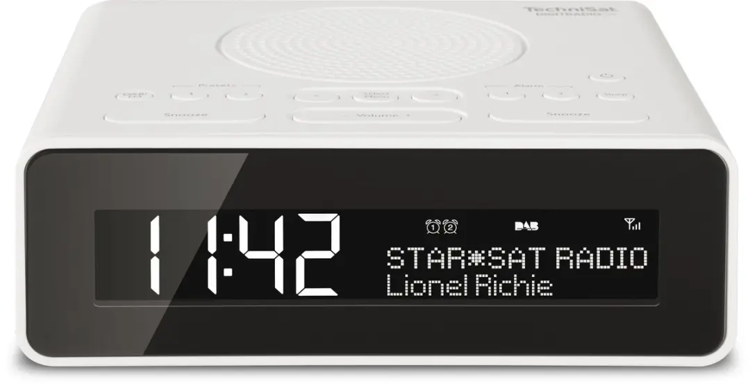 Technisat DIGIRADIO 51 DAB+ Wekkerradio - Wit - afbeelding 5 van 6