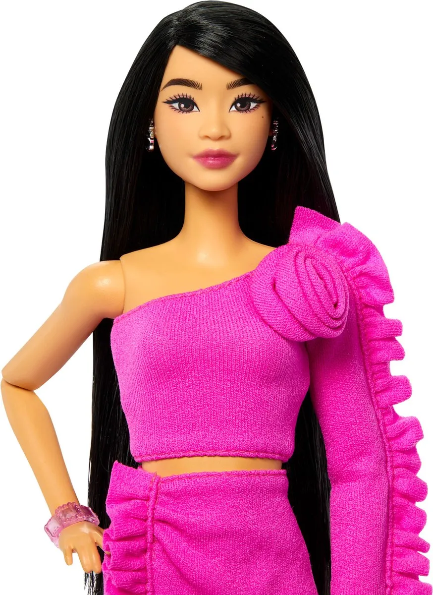 Barbie Deluxe Stijl Roze Set met Beenprothese - MPN 0194735255986