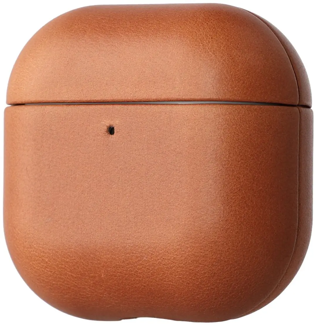 Rosso Deluxe Case Apple AirPods 4 - Echt Leer Bruin - MPN 225381 - afbeelding 2 van 5