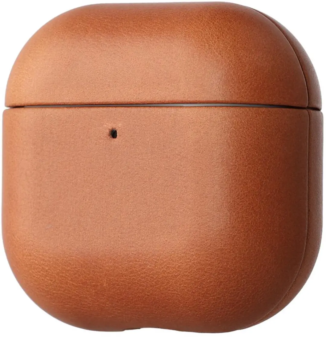 Rosso Deluxe Case Apple AirPods 4 - Echt Leer Bruin - MPN 225381 - afbeelding 5 van 5