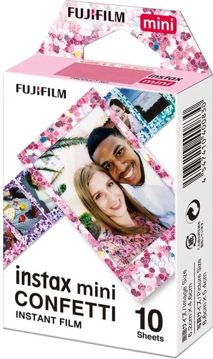 FUJIFILM instax Mini Film Confetti - 10 Stuks - afbeelding 6 van 6