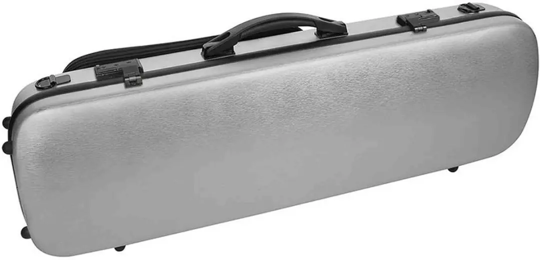 Leonardo VC-50-SL Student Series vioolkoffer rechthoekig 4/4 zilver