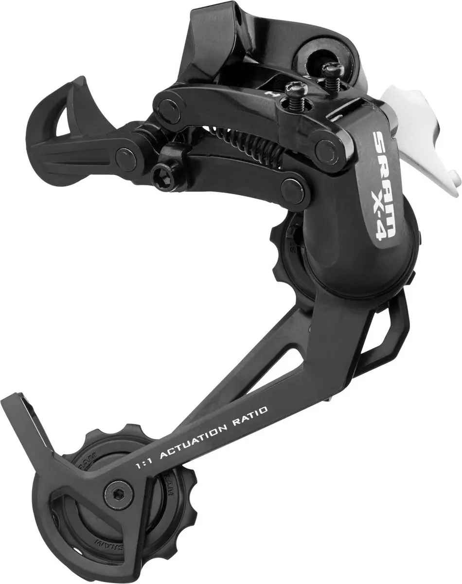 SRAM X-4 Lange Slag Achterderailleur 8-speed - Zwart - afbeelding 4 van 6