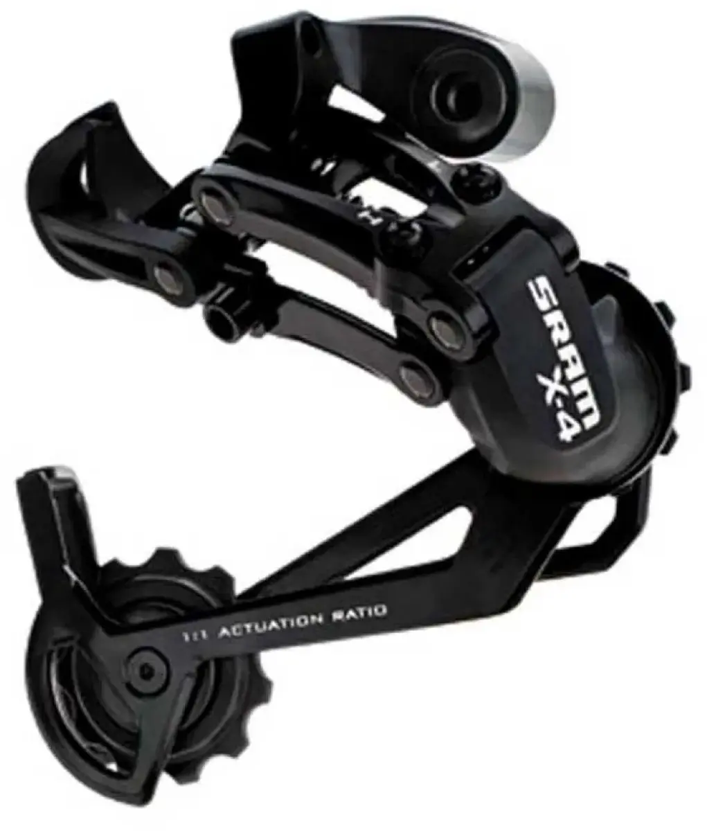SRAM X-4 Lange Slag Achterderailleur 8-speed - Zwart - afbeelding 6 van 6