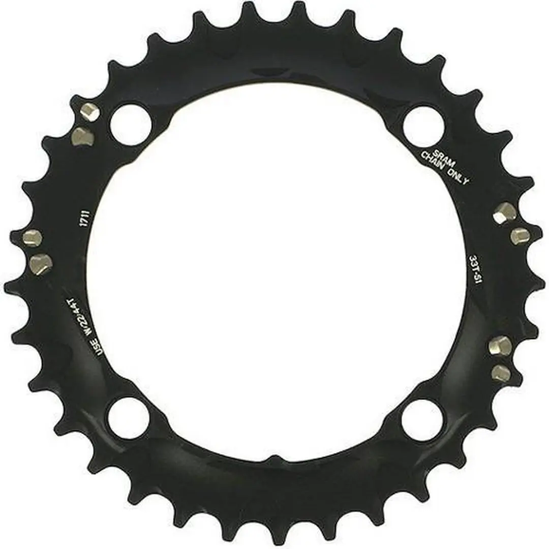 SRAM MTB 2x10s Kettingblad 38T - Zwart