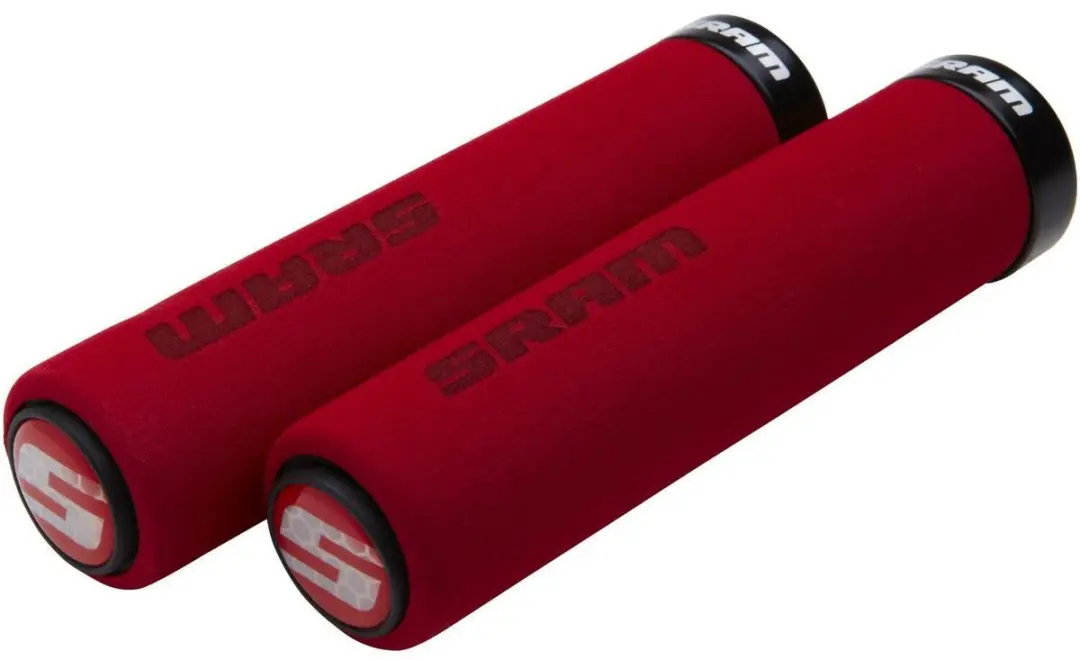SRAM Locking Foam Handvatten 129mm - Rood-Zwart - afbeelding 3 van 3