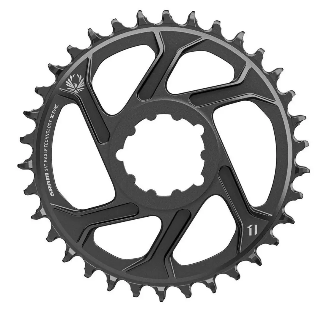 SRAM X-Sync Eagle CF Kettingblad 30T - 12-speed - Zwart - afbeelding 4 van 6