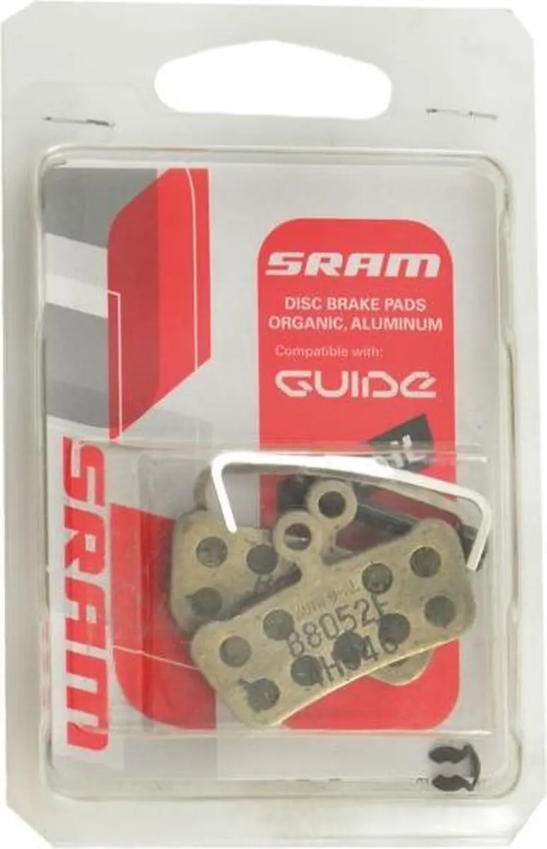 SRAM Trail/Guide Schrijfrem Remblokken - Organisch/Aluminium - Zilver - afbeelding 2 van 3