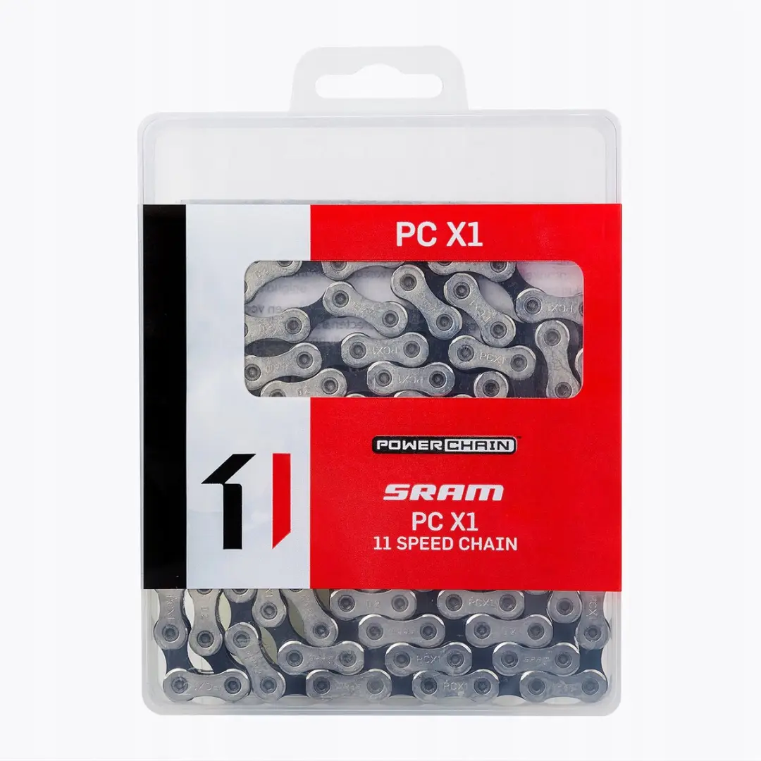 SRAM PC X1 HollowPin Ketting 11 Speed - 126 Schakels - Zilver