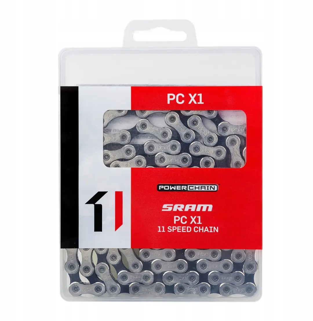 SRAM PC X1 HollowPin Ketting 11 Speed - 126 Schakels - Zilver