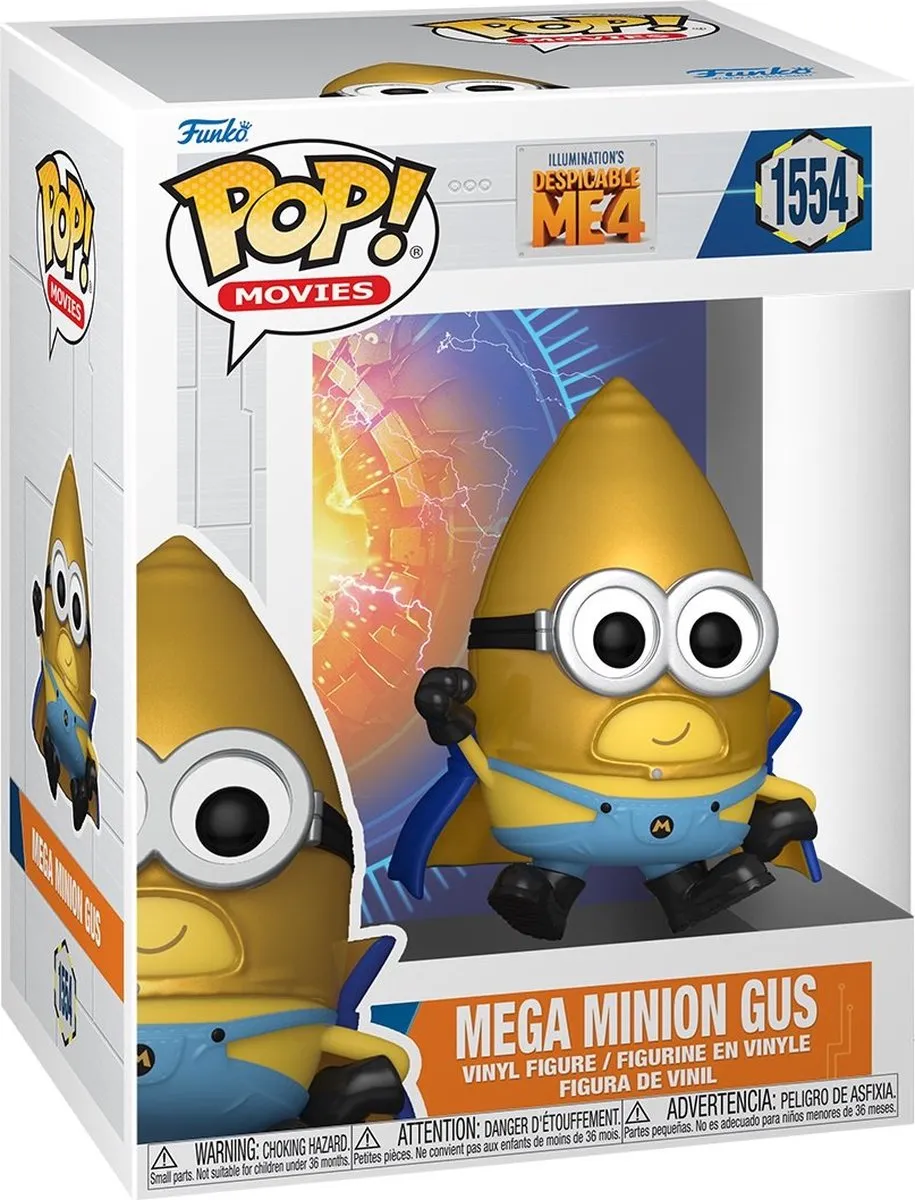 Funko Pop! Minions Despicable Me 4 Mega Minion Gus - 76050