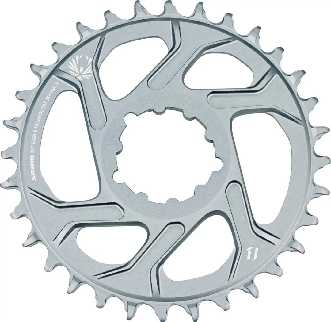 SRAM X-Sync2 Kettingblad 34T - Polar Grijs - afbeelding 2 van 3