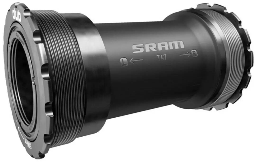 Sram Dub T47 Dub Road Wide Trapaslagers Zwart 85.5 mm