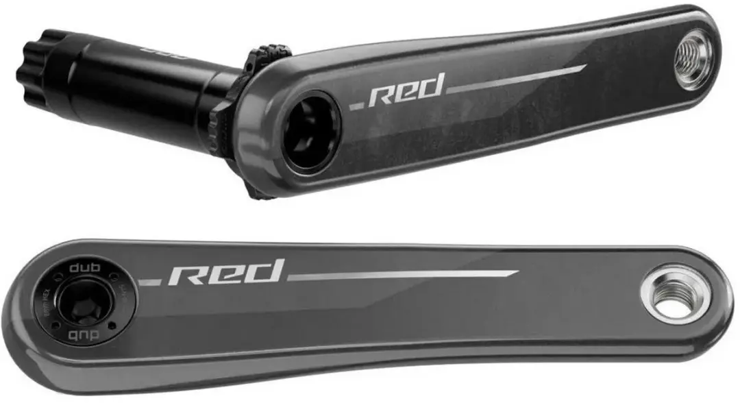SRAM Red Xplr Dub Wide E1 Pedaalarm 172.5mm - Zilver