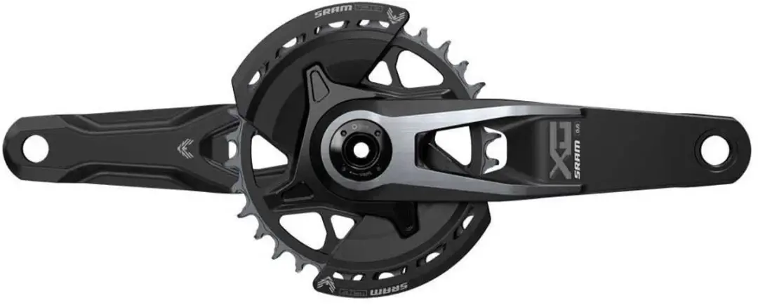 SRAM X0 Eagle V2 T-Type Crankset - Black