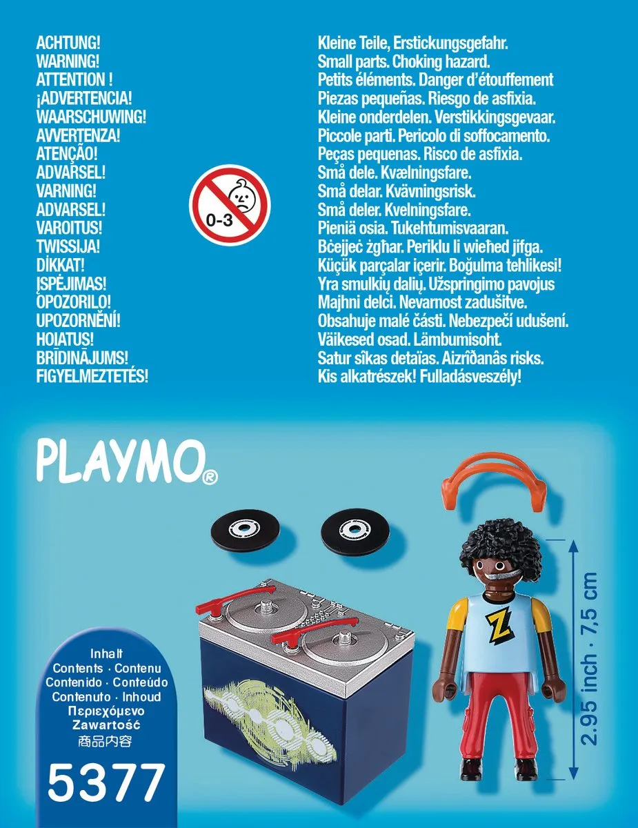 Playmobil DJ Z - Multi Color