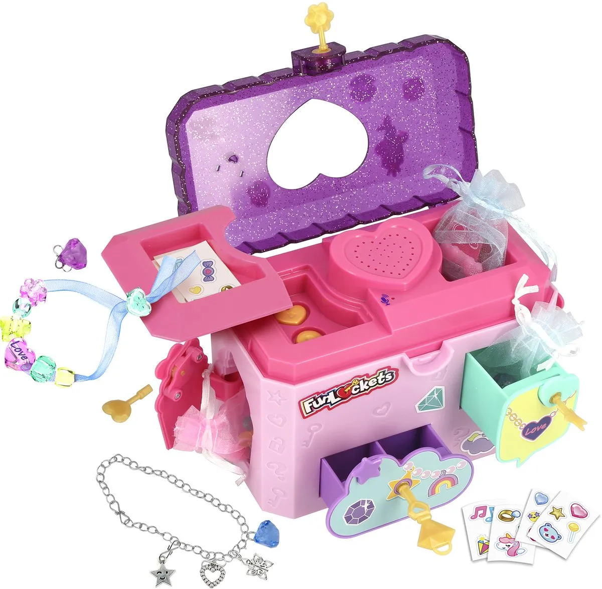 Jumbo FunLockets Geheime Sieradendoos met Stemrecorder