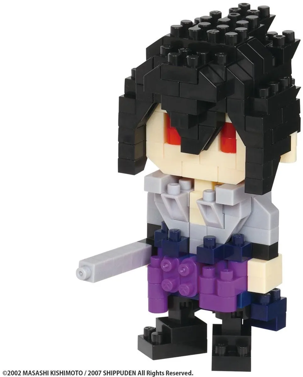 Bandai Namco Sasuke Uchiha Nanoblock NAN22422 - Meerkleurig - afbeelding 6 van 6