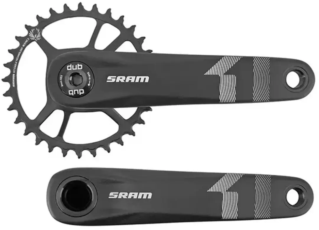 SRAM X1 1000 Eagle DUB Axe Integre Pedalen