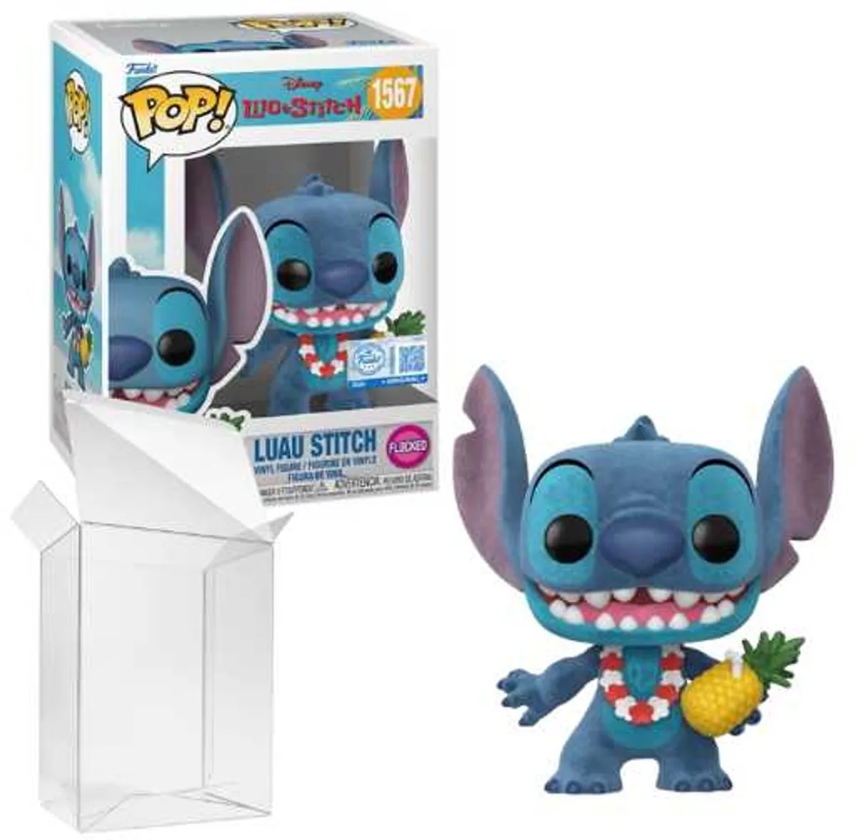 Funko Pop! Disney Lilo & Stitch Luau Stitch Flocked #1567