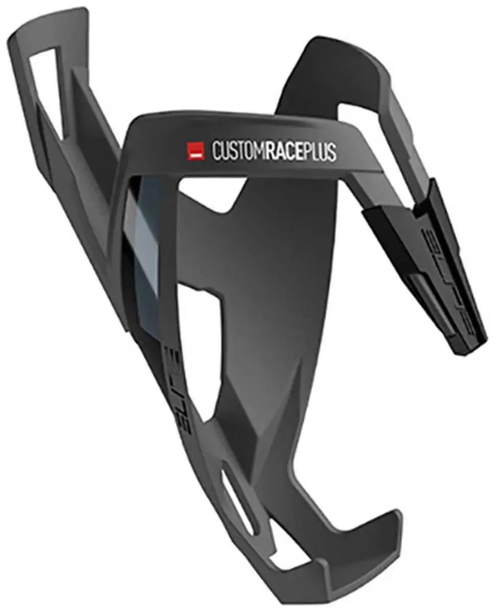 Elite Custom Race Plus Bidonhouder 18,4cm - Mat Zwart