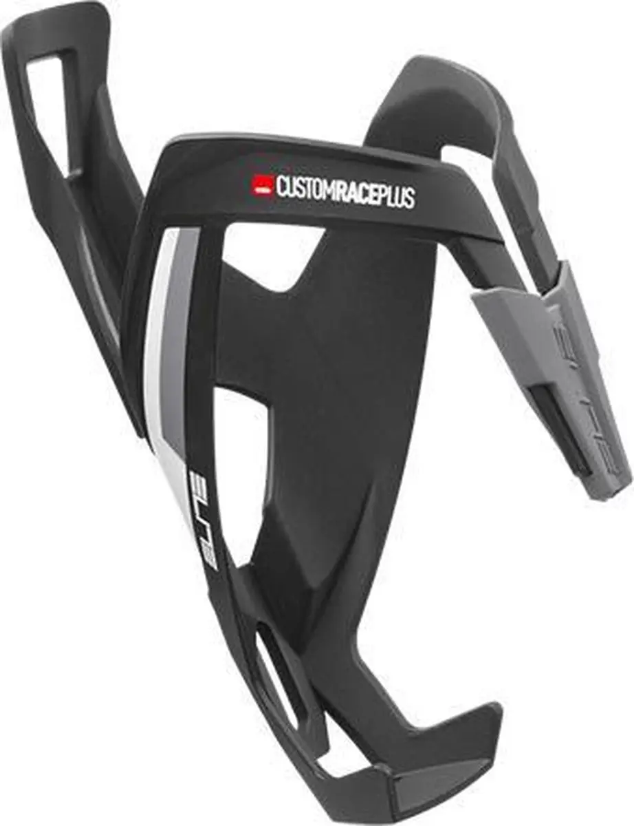 Elite Custom Race Plus Bidonhouder 18,4cm - Mat Zwart