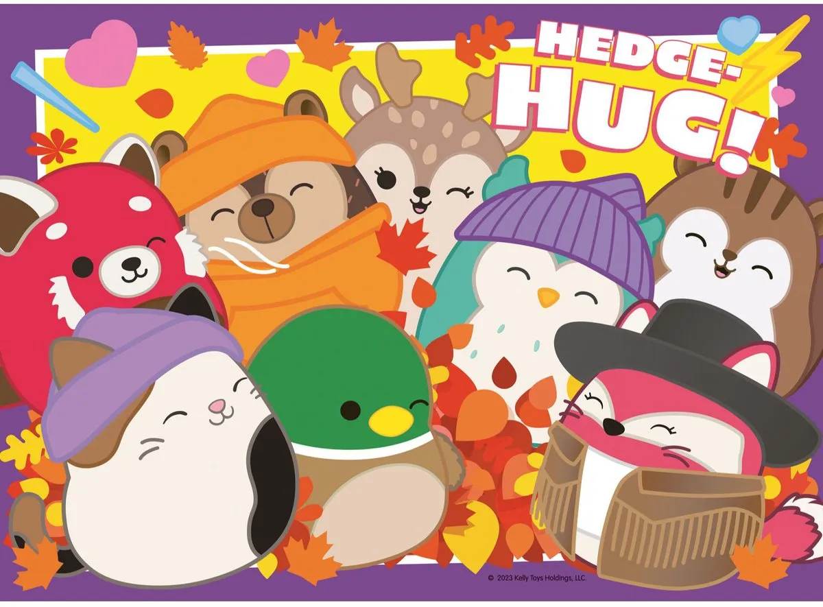 Ravensburger Squishmallows Puzzel 4-in-1 100 Stukjes - Multicolor