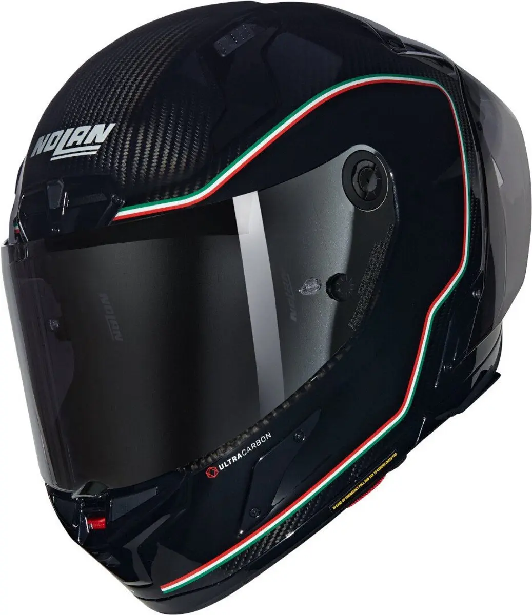 Nolan X-804 RS Asso Di Picche 341 Carbon Zwart Italia Glossy Integraalhelm