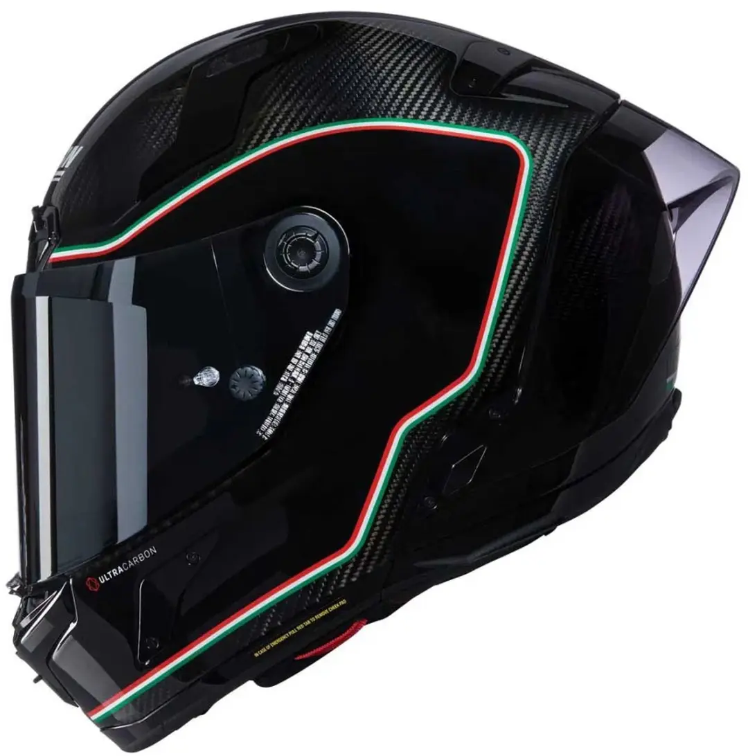 Nolan X-804 RS Asso Di Picche 341 Carbon Zwart Integraalhelm - M - afbeelding 4 van 6