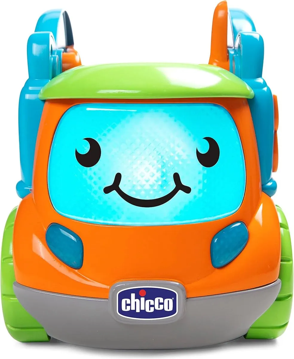 Chicco Rollende Vrachtwagen - Blauw/Geel/Grijs/ Groen/Oranje