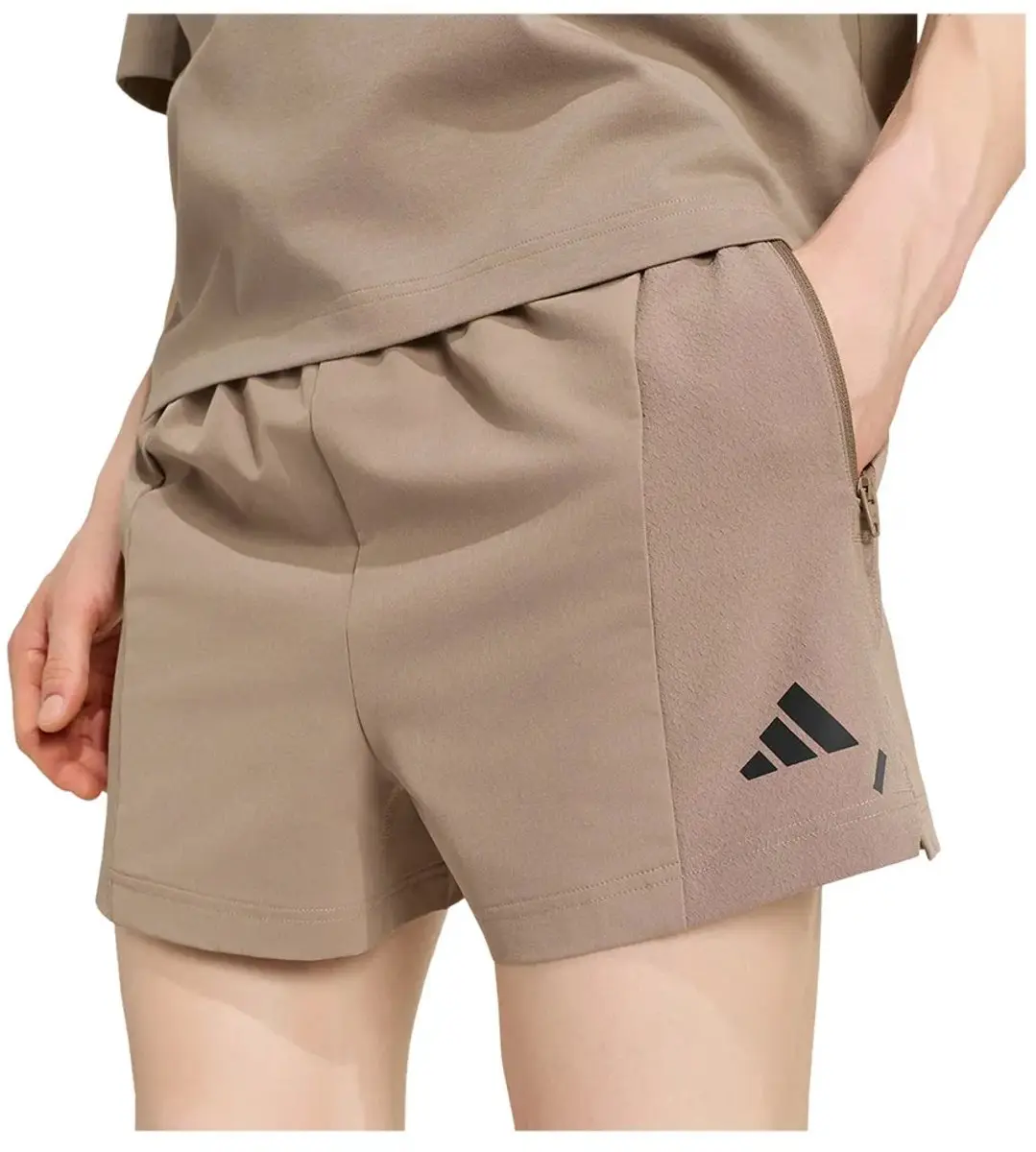 Adidas Primelift 7" Short Khaki Six - afbeelding 3 van 4