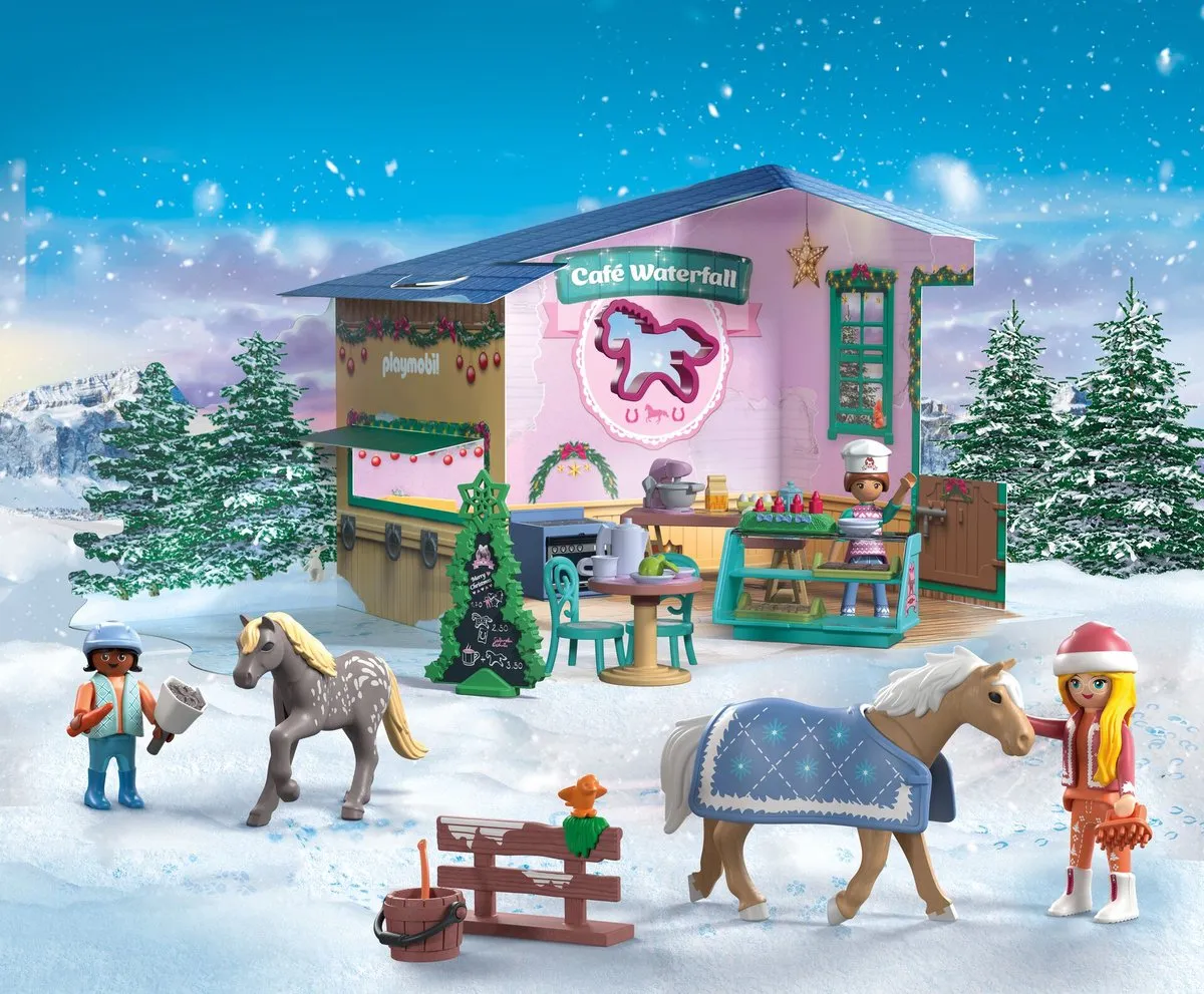 Playmobil Horses of Waterfall Adventkalender 71952 - Multicolor