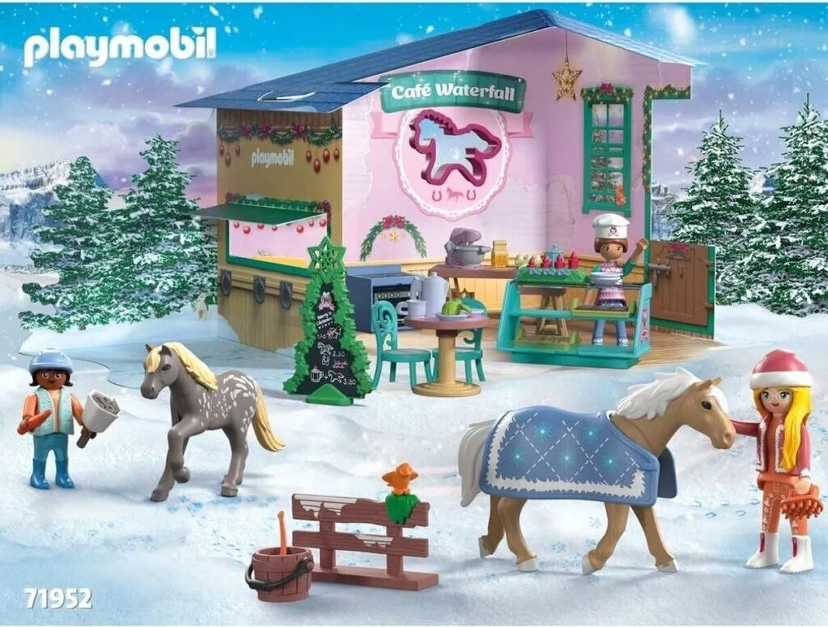 Playmobil Horses of Waterfall Adventkalender 71952 - Multicolor