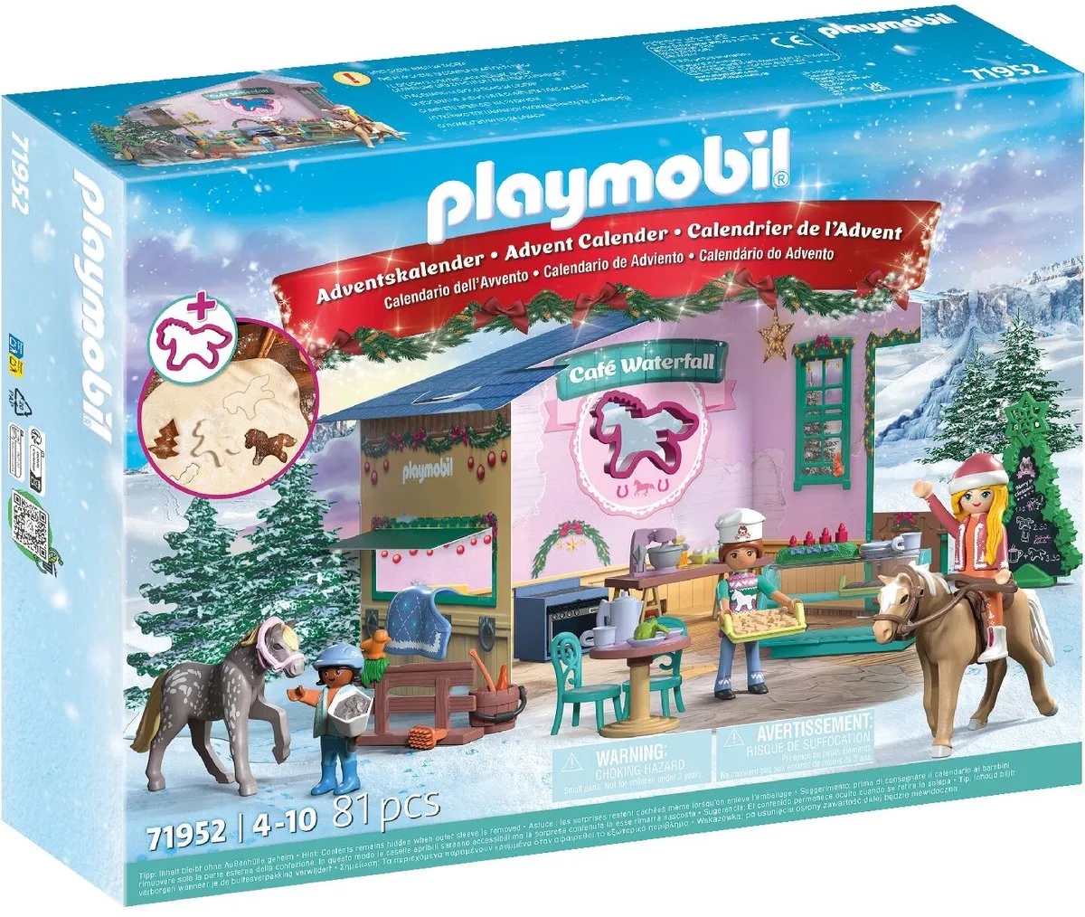 Playmobil Horses of Waterfall Adventkalender 71952