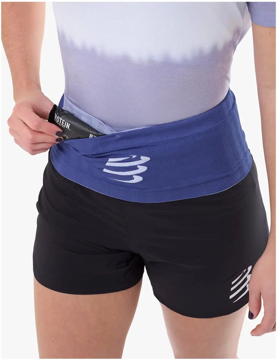 Compressport Free Belt Running Belt XS/S - Orient Blue/Lavender - afbeelding 2 van 2