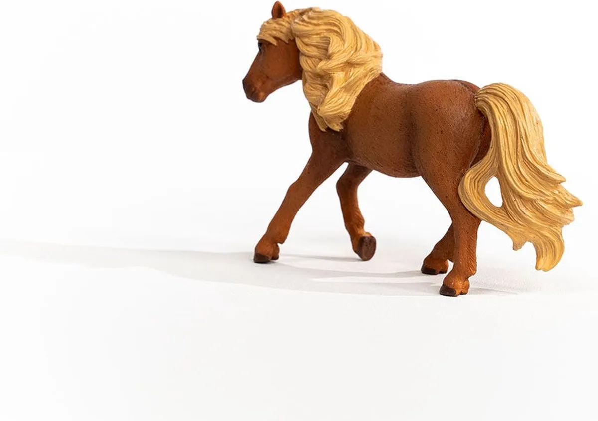 Schleich IJslander Pony Hengst Speelfiguur 13943 - Bruin