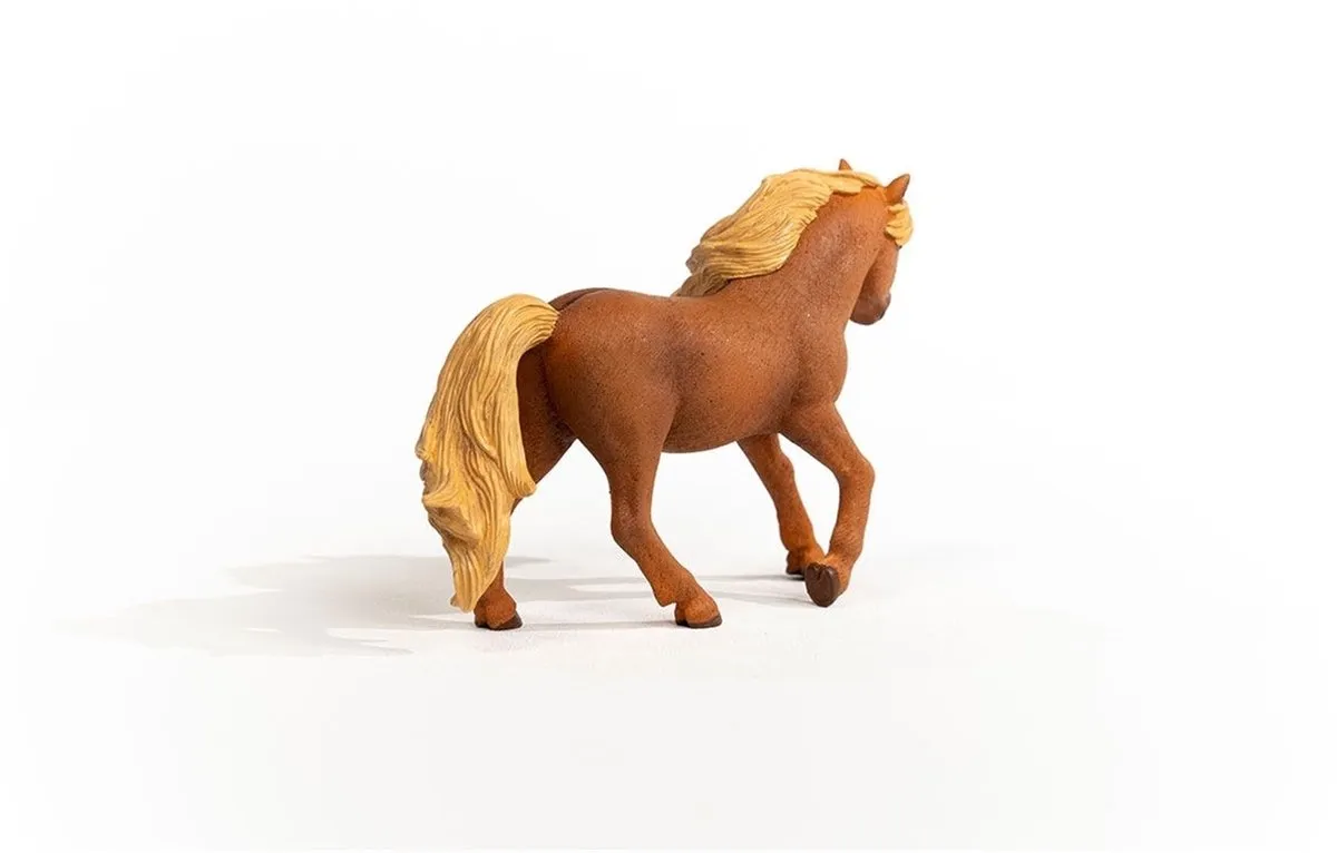 Schleich IJslander Pony Hengst Speelfiguur 13943 - Bruin