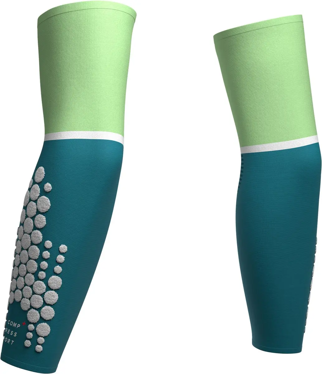 Compressport Armforce Ultralight Armsleeves T2 - Maat 2 - Wit - afbeelding 3 van 6