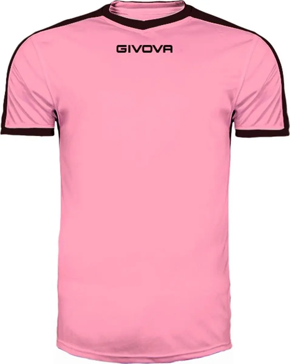 Givova Revolution Sportshirt - Roze-zwart XS