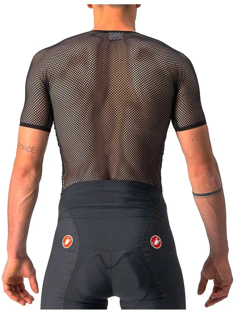 Castelli Core Mesh 3 Korte Mouwen Basislaag S - Zwart - afbeelding 2 van 6