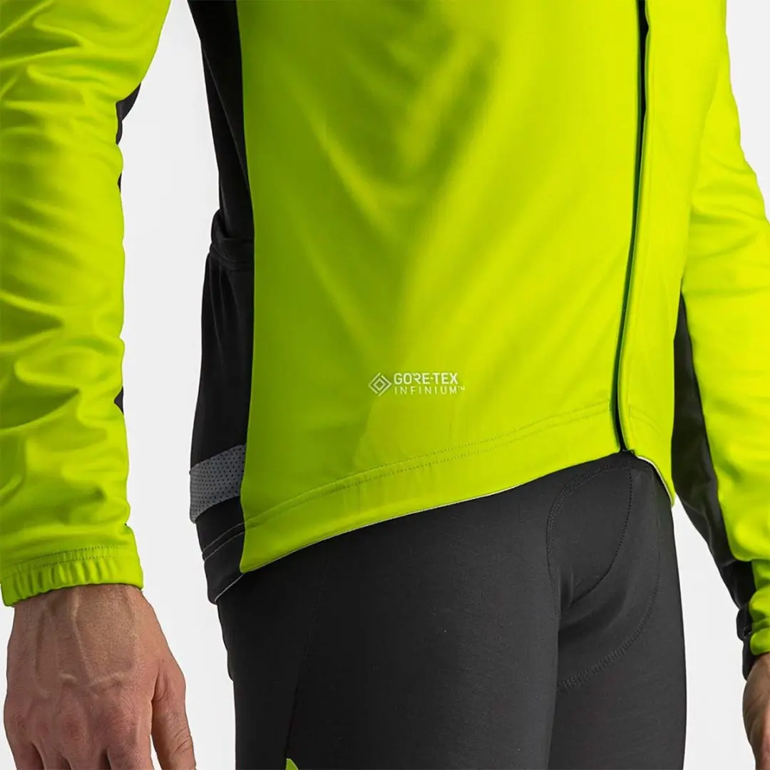 Castelli Transition 2 Fietsjas - Maat S - Electric Lime/Dark Gray - afbeelding 5 van 6