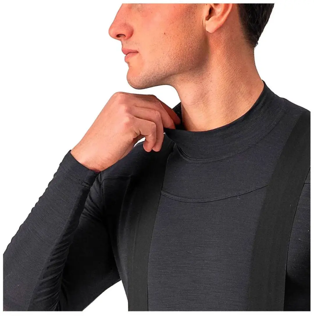 Castelli Bandito Wool Lange Mouwen Basislaag L - Zwart
